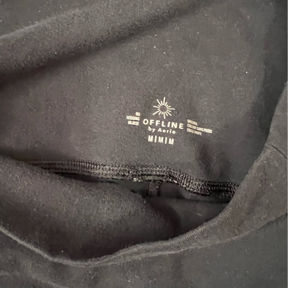 Aerie Offline OG black high waisted leggings - Picture 4 of 6